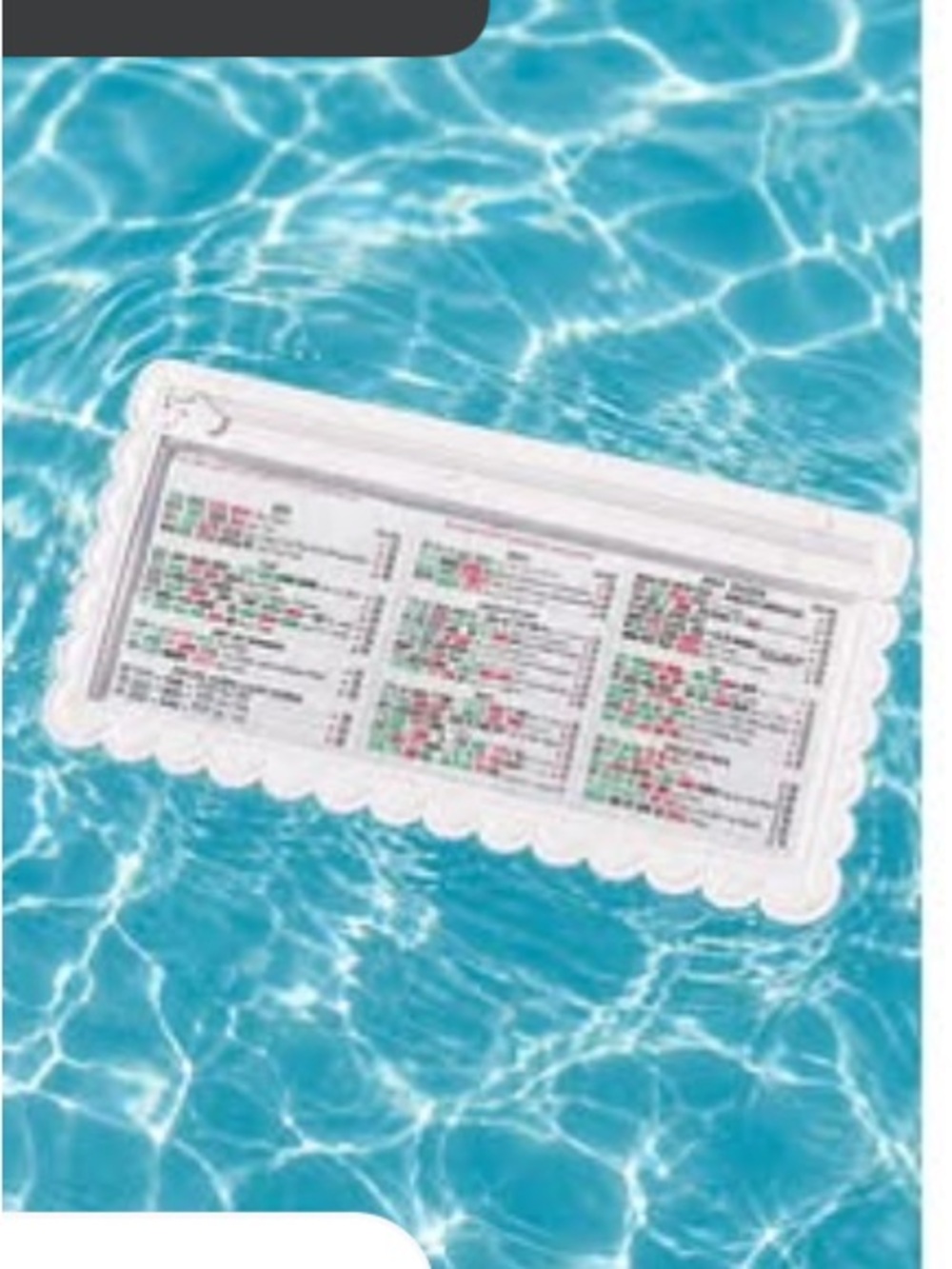 4 Mahjong Splash Proof card holders